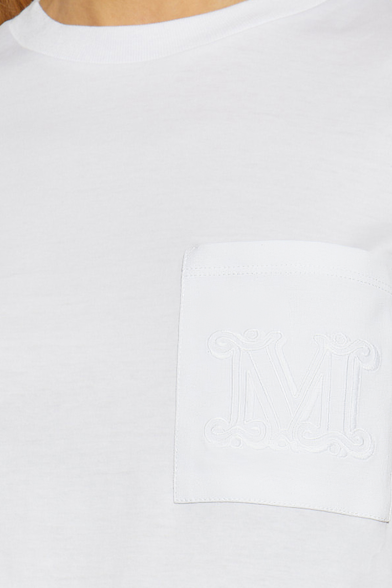 White T-shirt Papaia Max Mara - Vitkac France